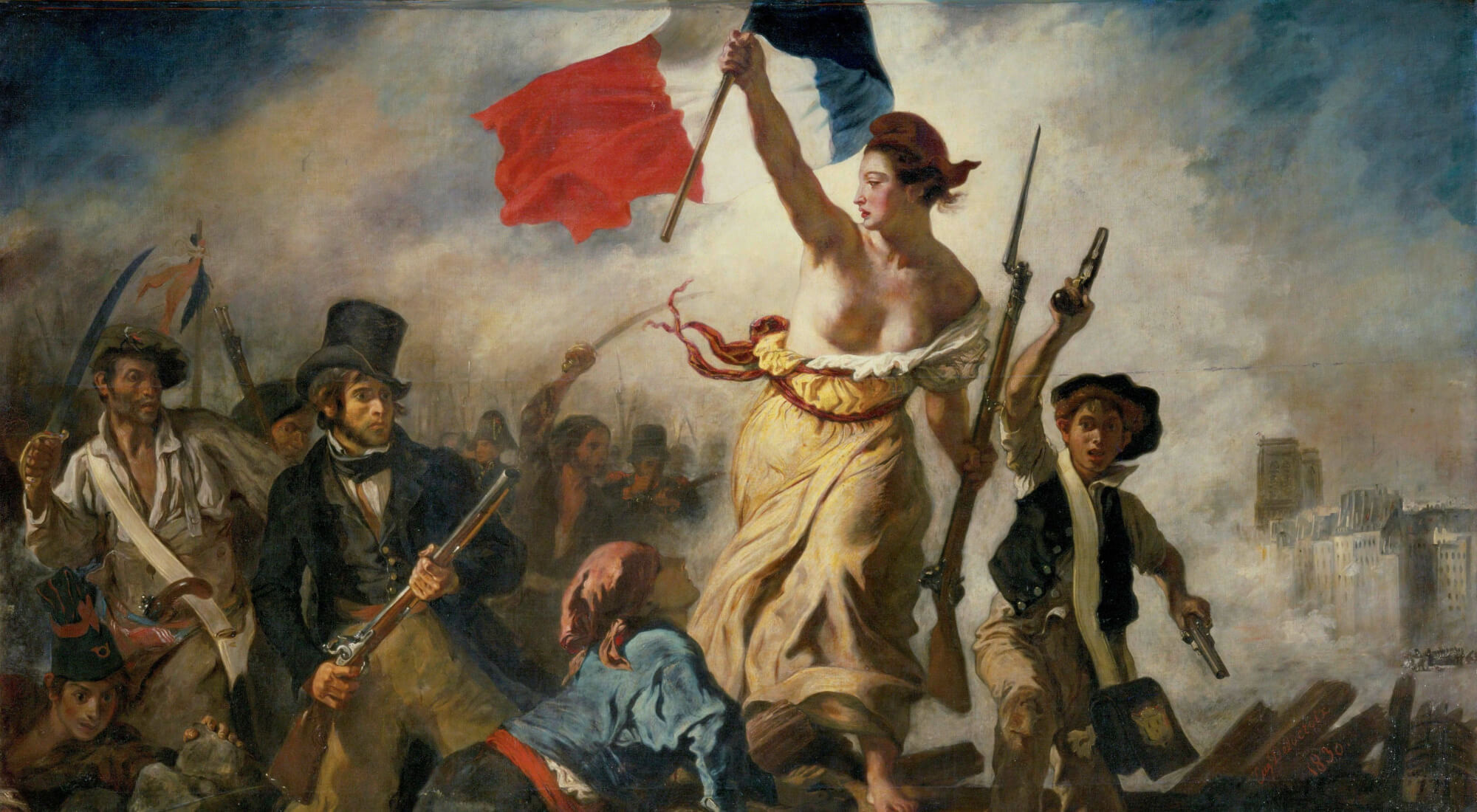 Eugene-Delacroix-La-Liberte-guidant-le-peuple